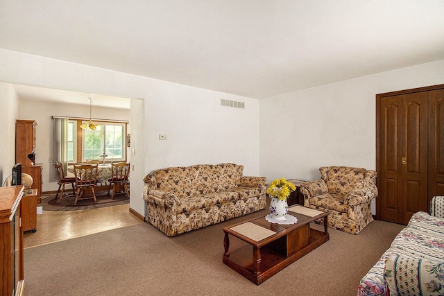 3480 S Vassar Rd, Burton, MI 48519 - living area featuring carpet