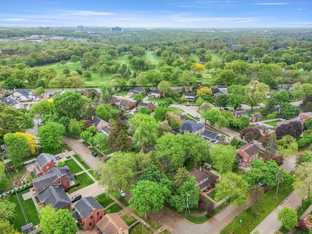 21984 Wildwood St, Dearborn, MI 48128 - aerial perspective of suburban area