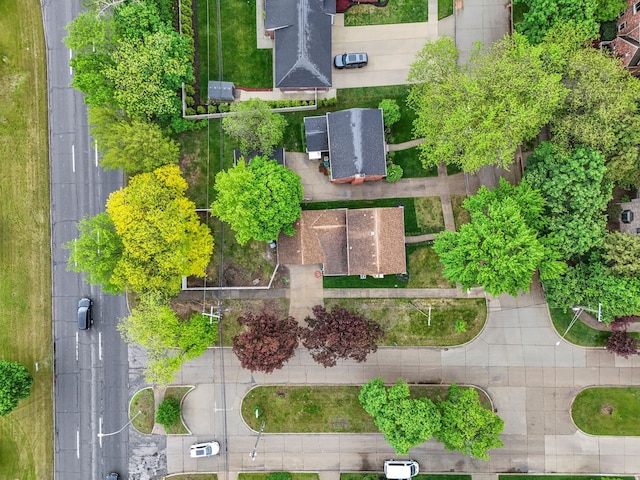 21984 Wildwood St, Dearborn, MI 48128 - bird's eye view