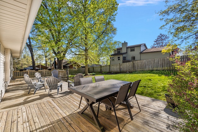 2015 Hazel Ave, Wixom, MI 48393 - deck with outdoor dining space