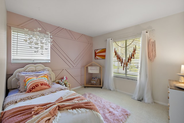2015 Hazel Ave, Wixom, MI 48393 - bedroom featuring carpet flooring and baseboards