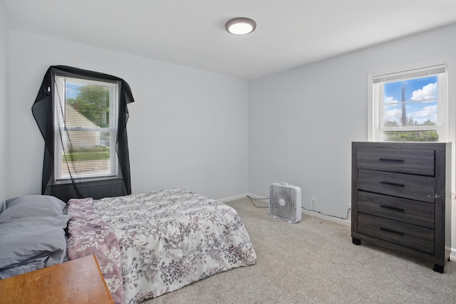 26613 W Hills Dr, Inkster, MI 48141 - bedroom featuring light carpet and baseboards