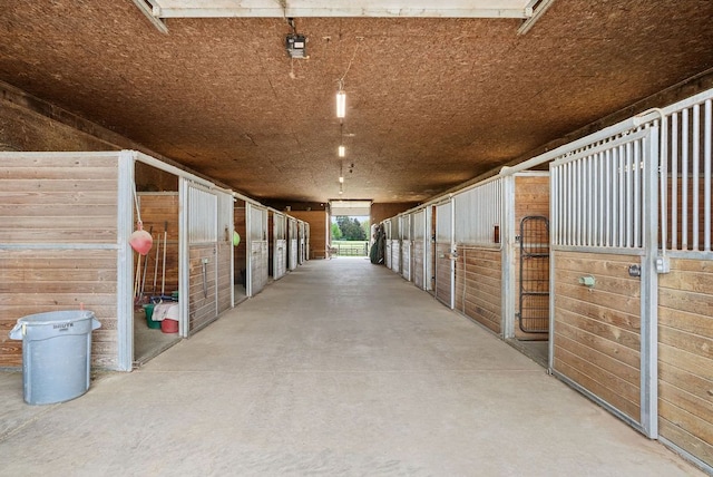 view of stable