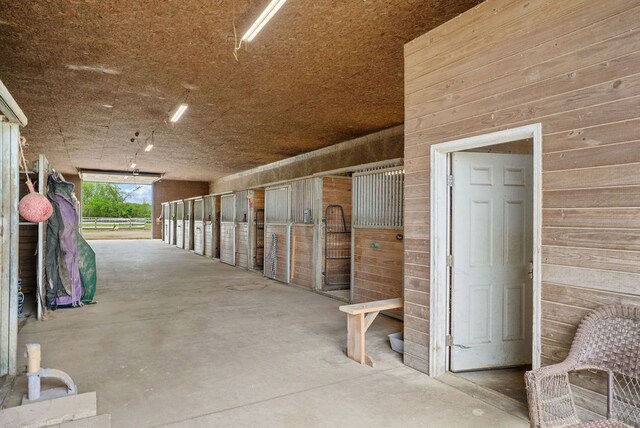 view of stable