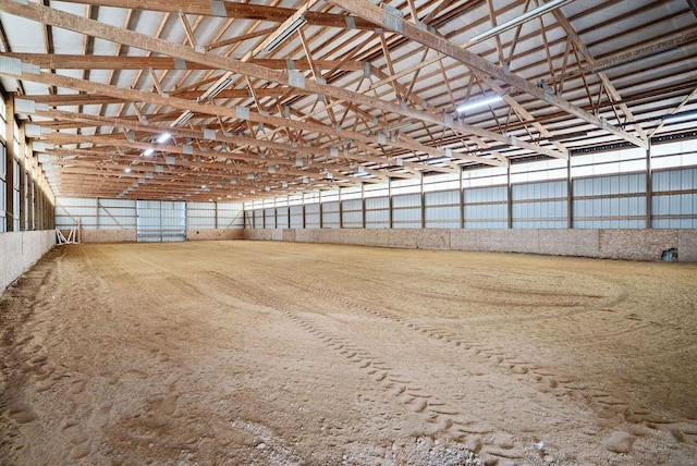 view of horse area