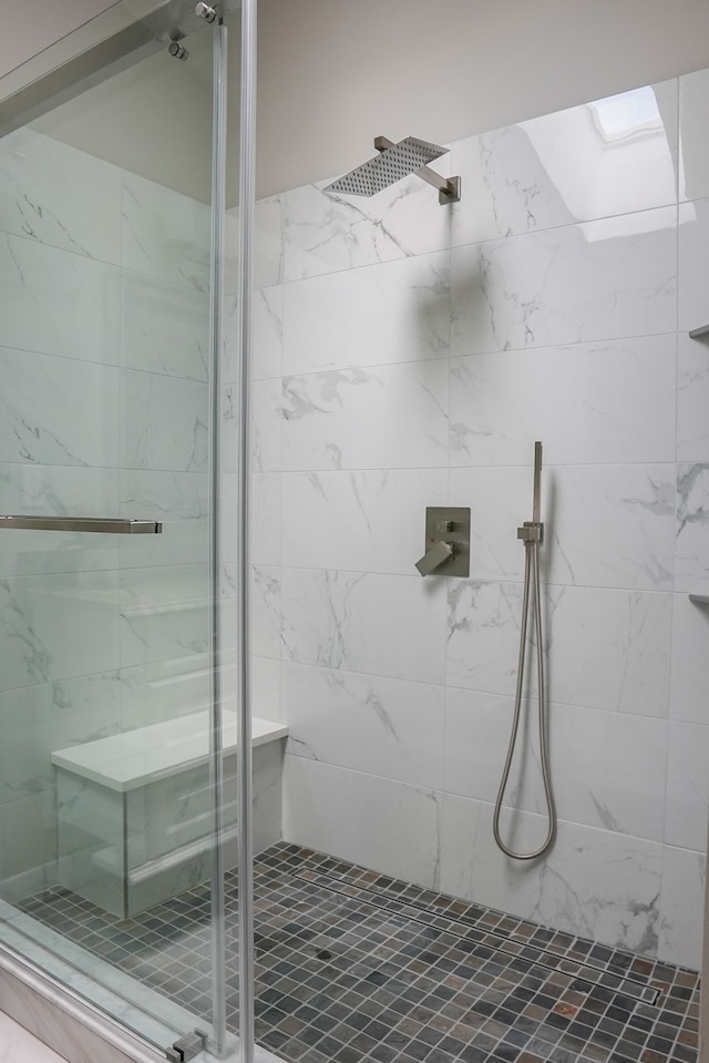 278 W Saint Clair St, Romeo, MI 48065 - full bathroom with a stall shower