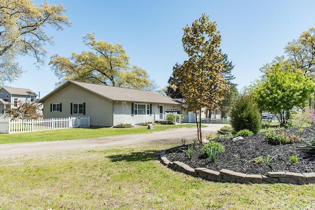 view of front of home featuring driveway
