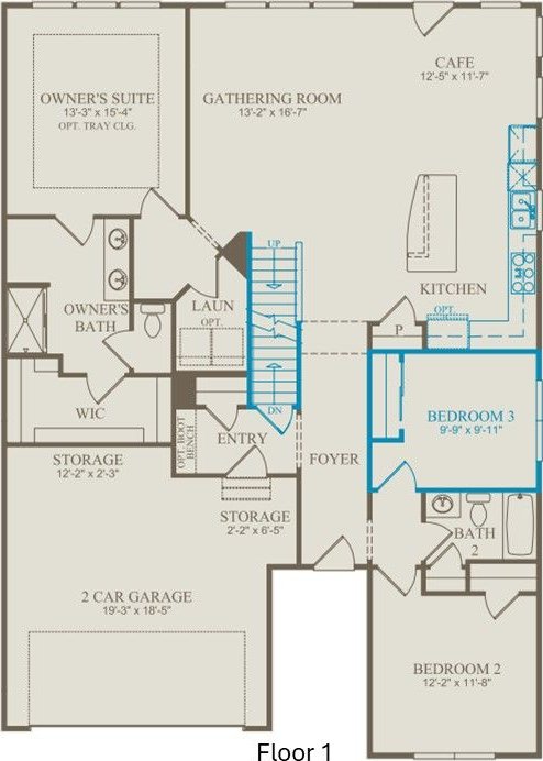 55697 Oak Pointe Dr, Utica, MI 48315 - floor plan / room layout