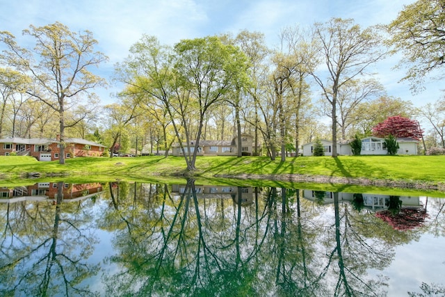 216 Wickenham Dr, Spring Arbor, MI 49283 - water view with nearby suburban area