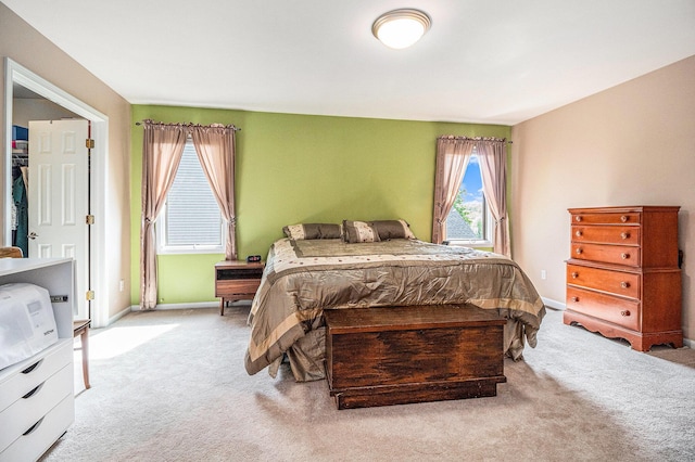 454 Breconshire Dr, Saline, MI 48176 - bedroom with carpet floors, multiple windows, and baseboards