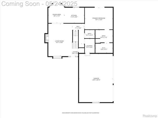 7366 Meadow Ln, Ypsilanti, MI 48197 - floor plan / room layout