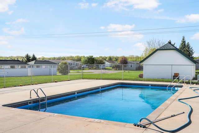 view of community pool