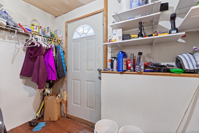 5309 Treat Hwy, Adrian, MI 49221 - interior space featuring wood finished floors