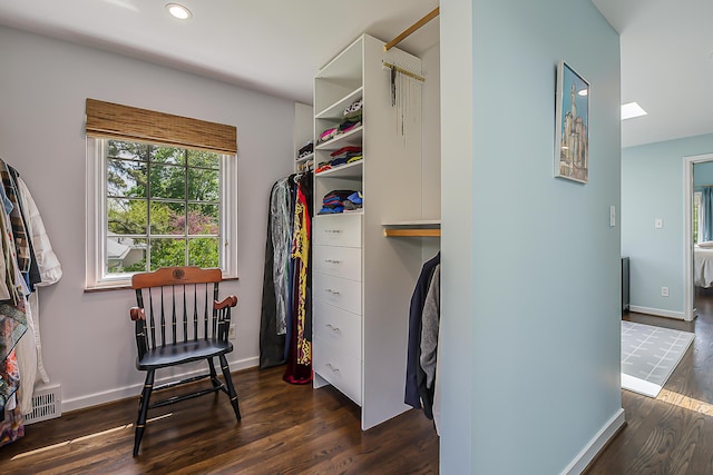 2124 Brockman Blvd, Ann Arbor, MI 48104 - walk in closet with dark wood-type flooring