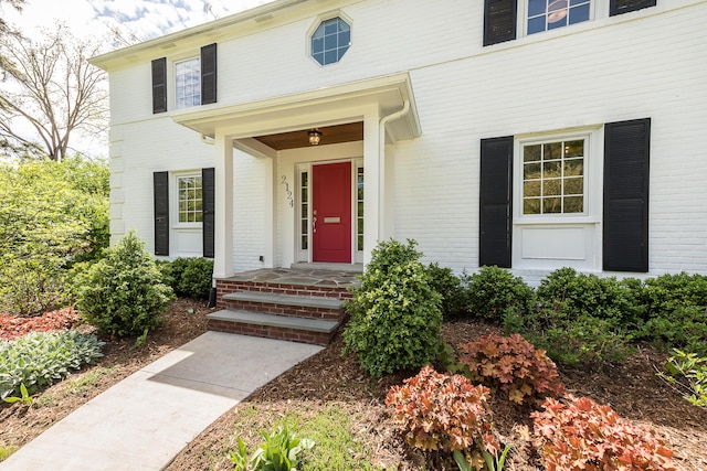2124 Brockman Blvd, Ann Arbor, MI 48104 - view of exterior entry with brick siding