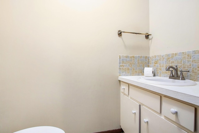 2151 Brown School Rd, Saint Joseph, MI 49085 - bathroom with vanity and backsplash