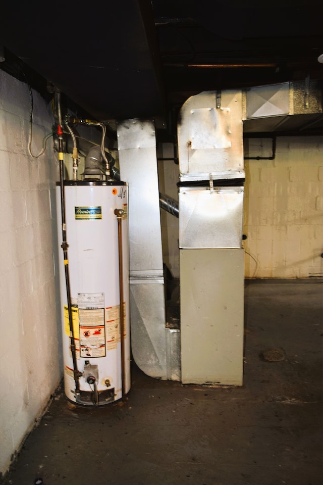10039 Mark Twain St, Detroit, MI 48227 - utilities with water heater