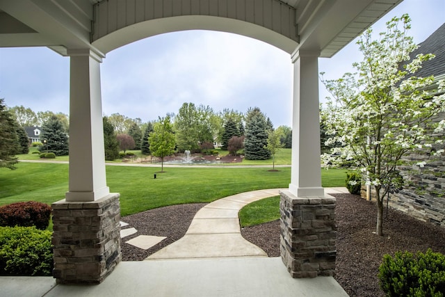 3817 Timber Green Ct, Howell, MI 48843 - view of patio