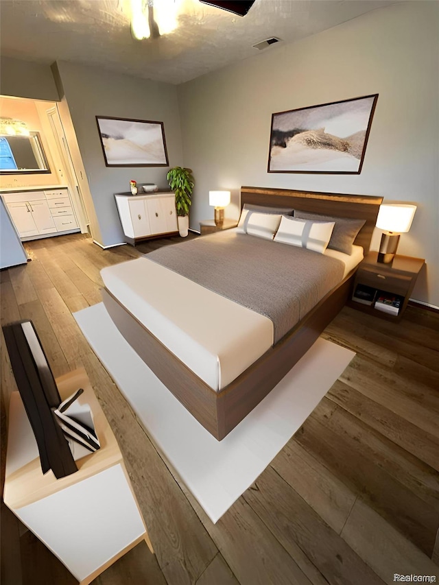 27915 Berrywood Ln Unit 72, Farmington Hills, MI 48334 - bedroom featuring wood-type flooring