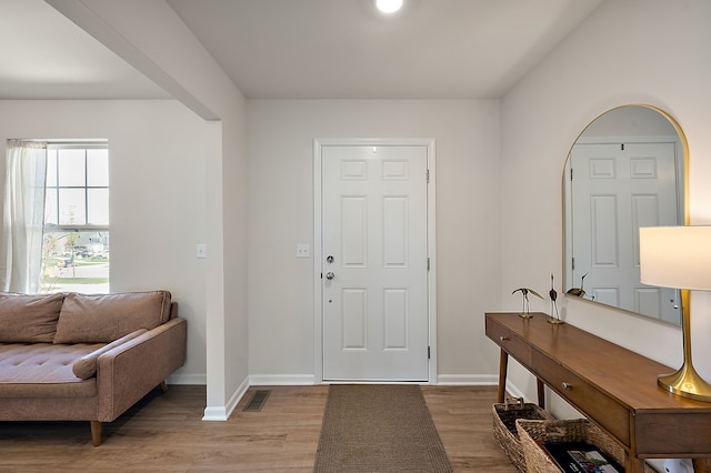 346 Quartz Way, White Lake, MI 48386 - entryway with light wood-style flooring and baseboards