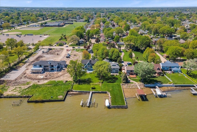 32630 Jefferson Ave, Saint Clair Shores, MI 48082 - aerial view of residential area featuring a large body of water