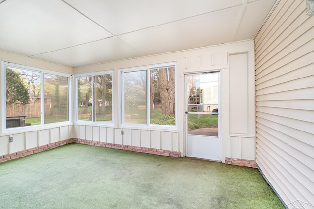 2303 Wilmington St, Midland, MI 48642 - unfurnished sunroom with plenty of natural light