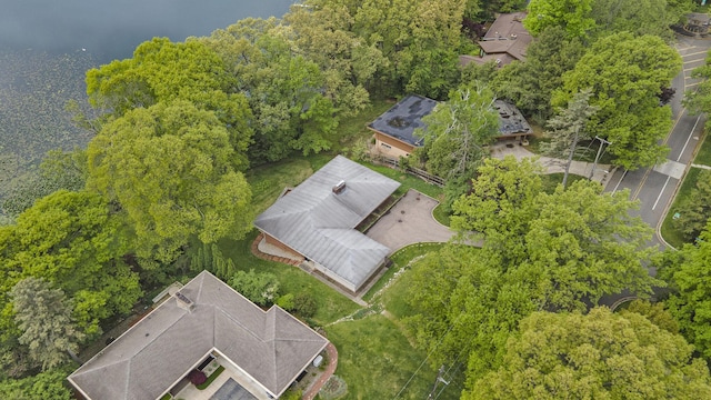 drone / aerial view