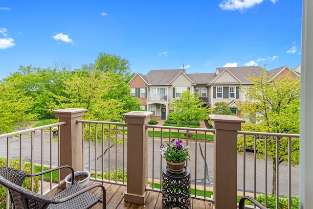 244 Wright St Unit 77, Wixom, MI 48393 - balcony with a residential view