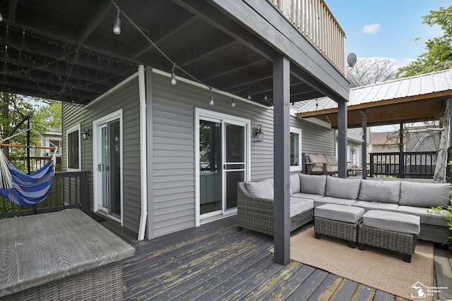 3131 Morin Point St, Erie, MI 48133 - deck with outdoor lounge area