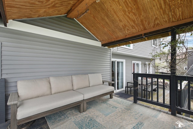 3131 Morin Point St, Erie, MI 48133 - view of patio / terrace with outdoor lounge area