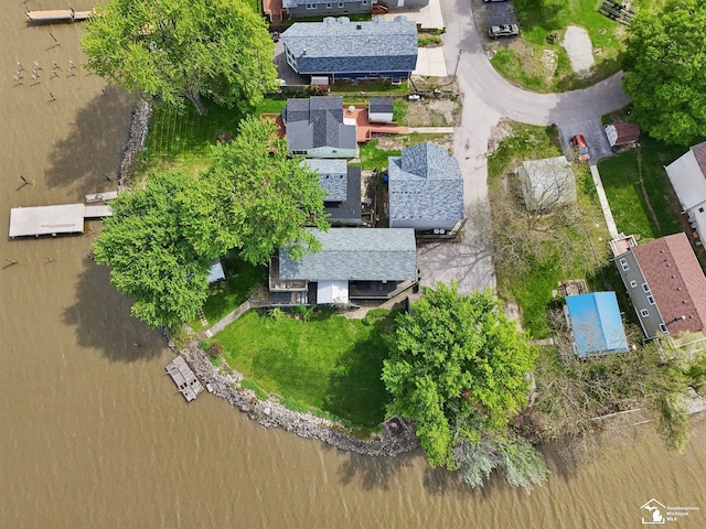 3131 Morin Point St, Erie, MI 48133 - bird's eye view of a large body of water