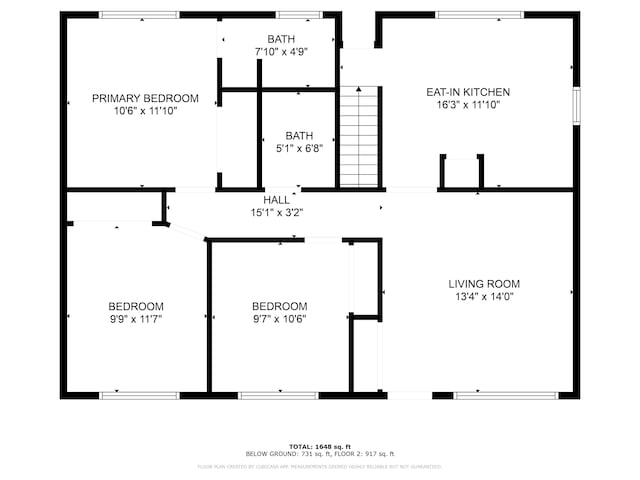 33945 Birchwood St, Westland, MI 48186 - floor plan / room layout