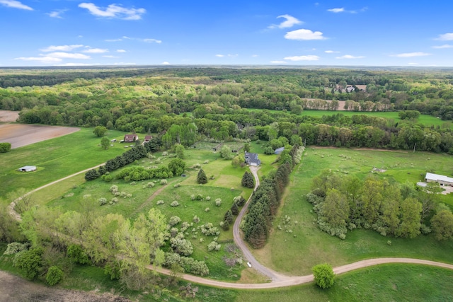 19101 Weller Rd, Gregory, MI 48137 - view of property location with rural landscape and a forest