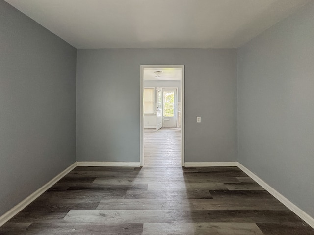 4226 Cadillac Ave, Wayne, MI 48184 - unfurnished room with wood finished floors and baseboards