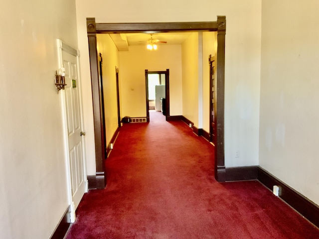 103 W Michigan Ave, Clinton, MI 49236 - hall with carpet flooring and baseboards