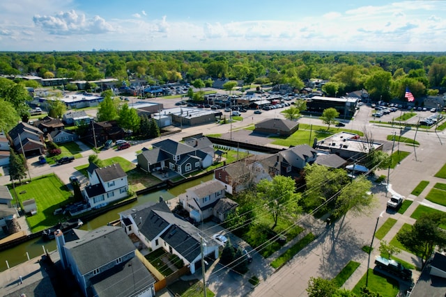 22432 Maple St, Saint Clair Shores, MI 48081 - aerial perspective of suburban area