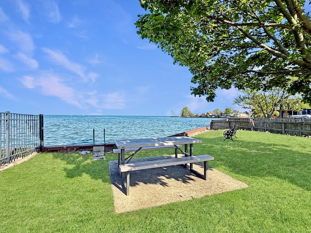22432 Maple St, Saint Clair Shores, MI 48081 - surrounding community with a water view