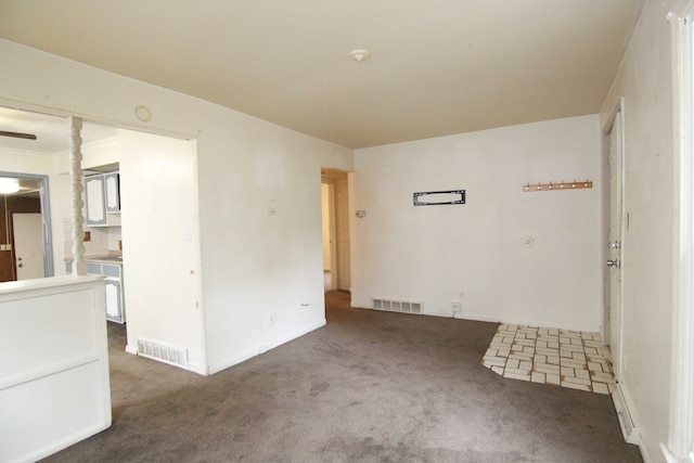 4521 Columbus St, Wayne, MI 48184 - spare room featuring carpet flooring and baseboards