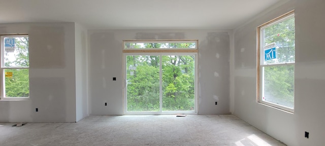 1404 Kimber Dr Unit 124, Lowell, MI 49331 - empty room featuring healthy amount of natural light