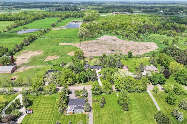 8277 Mccandlish Rd, Grand Blanc, MI 48439 - bird's eye view of a nearby body of water
