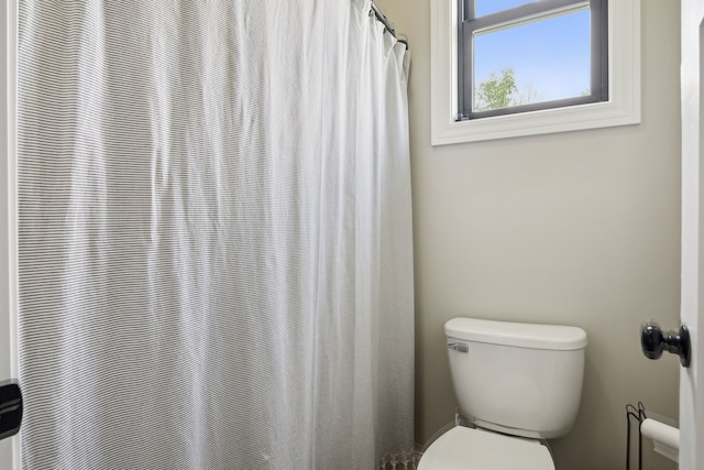bathroom with toilet