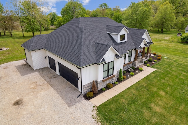 aerial view of property and surrounding area