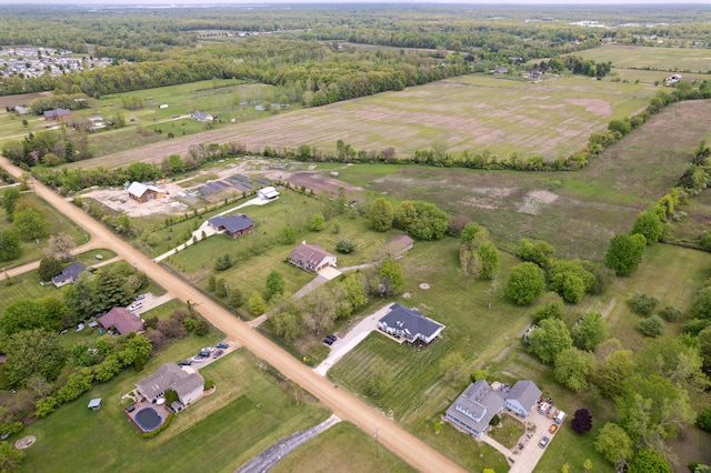view of property location with rural landscape