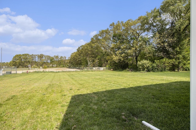 view of yard