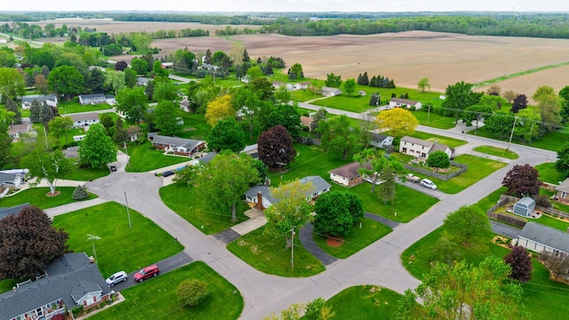 6934 Colonial Dr, Tecumseh, MI 49286 - aerial view of residential area