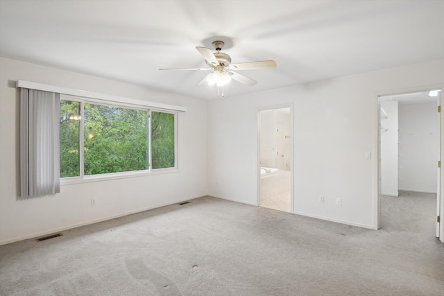 3239 Bellflower Ct, Ann Arbor, MI 48103 - carpeted empty room with a ceiling fan and baseboards