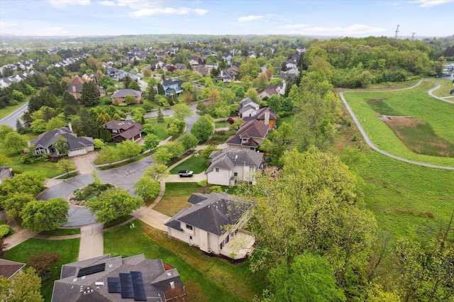 3239 Bellflower Ct, Ann Arbor, MI 48103 - aerial perspective of suburban area