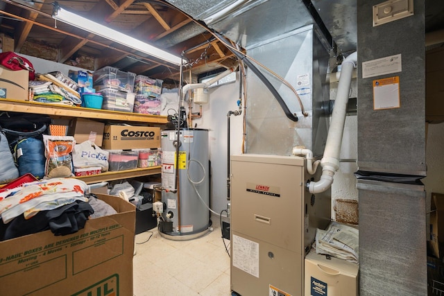utilities with water heater
