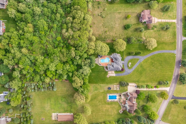 aerial overview of property's location