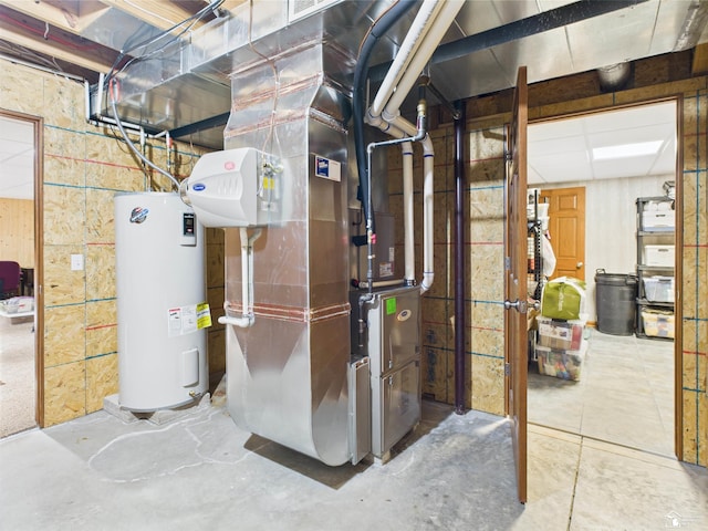 5015 Piehl Rd, Ottawa Lake, MI 49267 - utilities with electric water heater